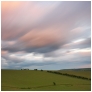 slides/Ditchling Beacon.jpg south downs nationl park,east sussex,clouds,sunset,movement,farm land,pasture,fence,trees,colourful Ditchling Beacon